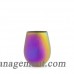 Blush Mirage Plastic 16 oz. Stemless Wine Glass BLSH1110